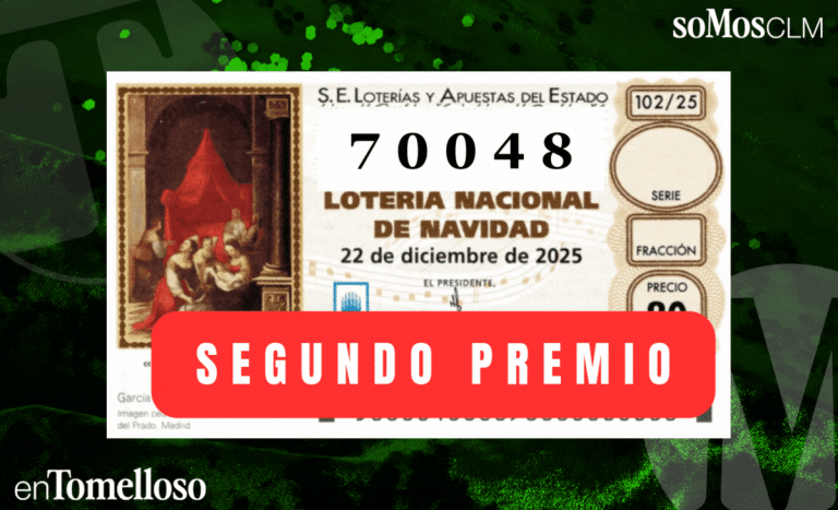 El 70.048, segundo premio de la Lotería de Navidad, cae íntegro en Madrid