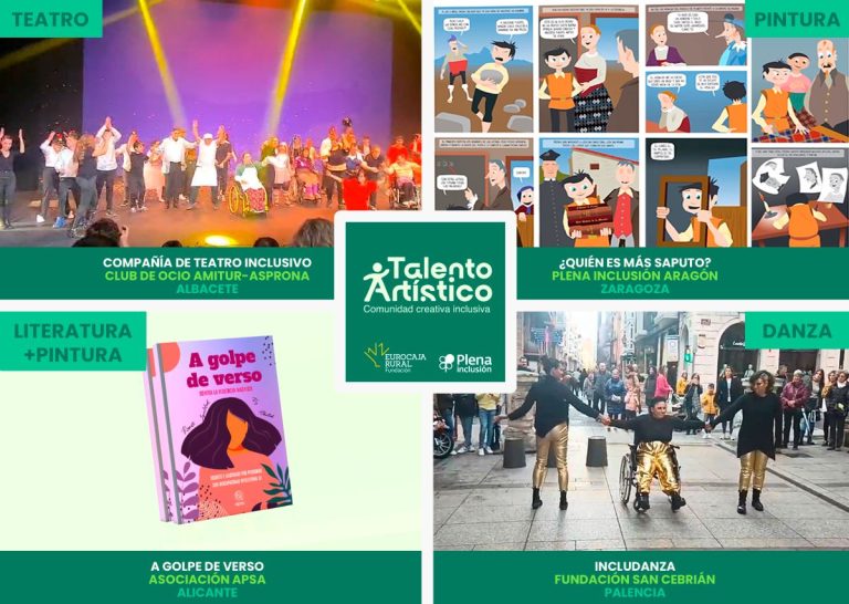 Fundación Eurocaja Rural y Plena inclusión España anuncian los proyectos seleccionados para impulsar la cultura inclusiva