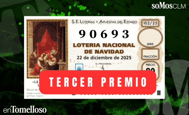 El 90.693, tercer premio de la Lotería, cae en Letur, Toledo, Moral de Calatrava y Villarejo de Fuentes