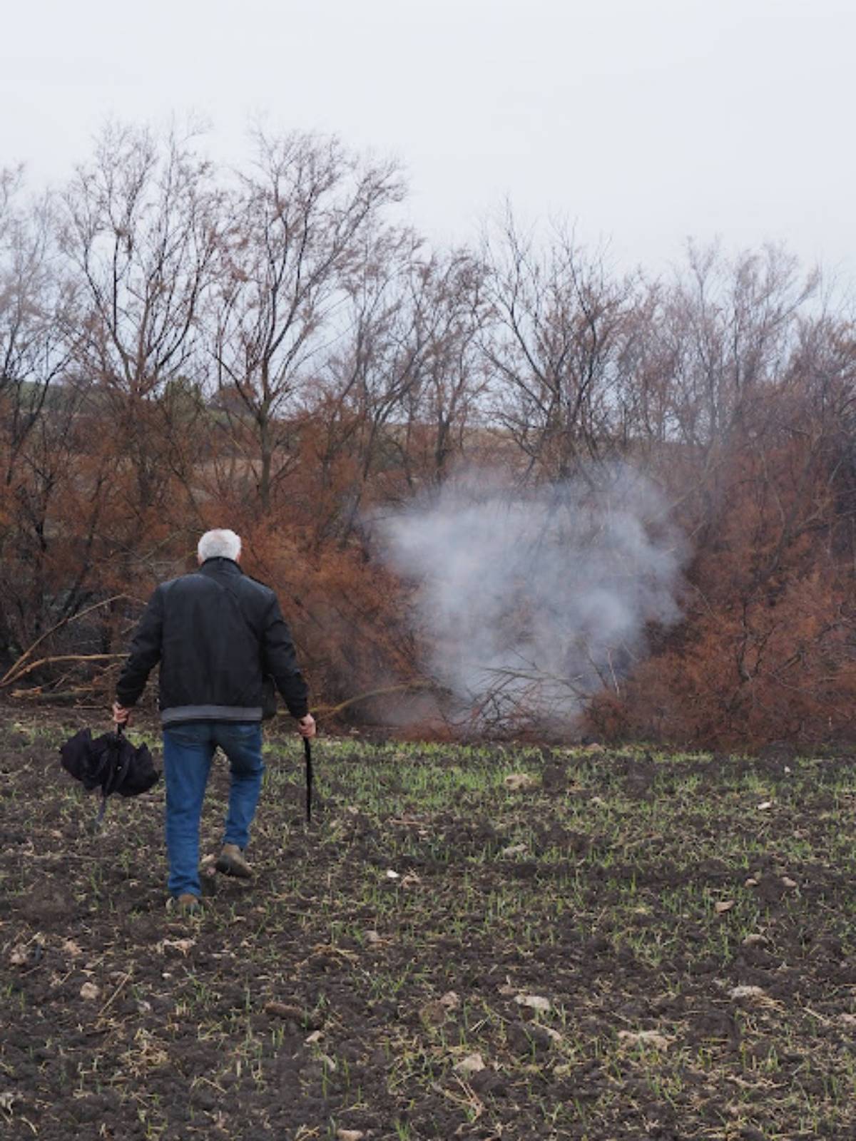Vuelven a arder las turbas en el cauce del río Guadiana, cerca de Las Tablas de Daimiel