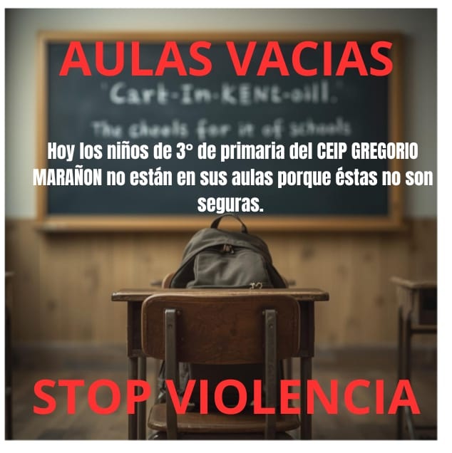 Padres de alumnos de un colegio en Toledo denuncian violencia reiterada por parte de un menor y exigen medidas urgentes