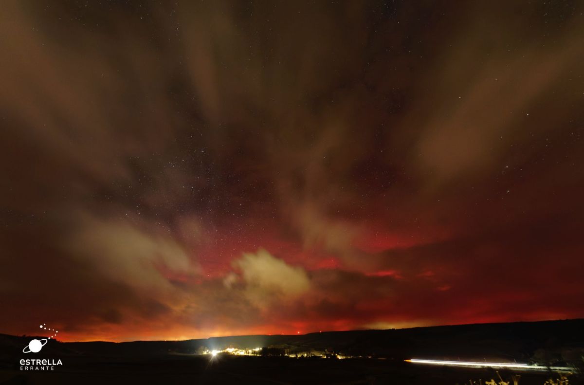 Un fenómeno inédito: Guadalajara se ilumina con auroras boreales tras una potente tormenta solar