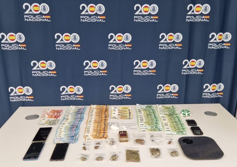 Desmantelado un punto de venta de droga en el barrio de Los Tiradores de Cuenca