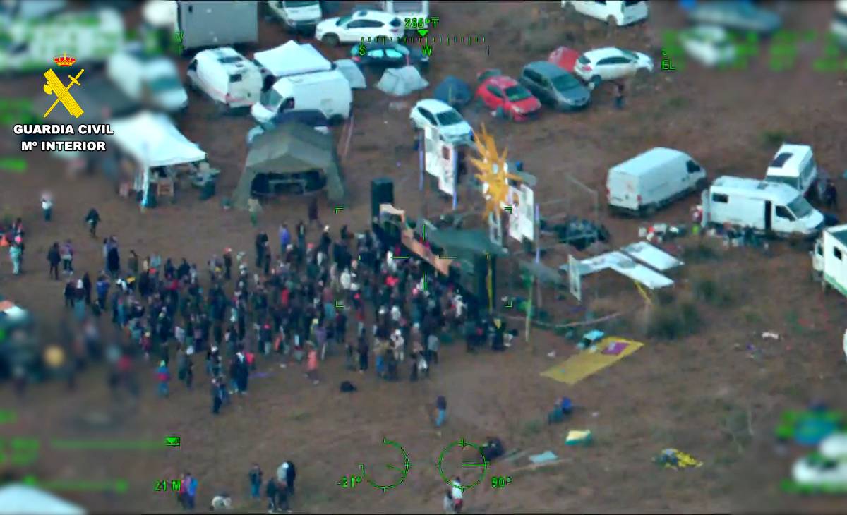 El final de la rave de Albacete: 63 detenidos, disturbios y 287 positivos en alcohol y drogas