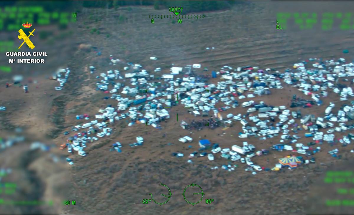 El final de la rave de Albacete: 63 detenidos, disturbios y 287 positivos en alcohol y drogas