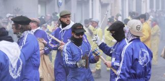 Villarta estalla en devoción: más de 100.000 cohetes celebran unas Paces históricas