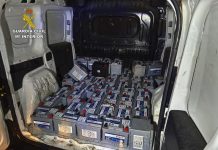 Detenidos en Azuqueca de Henares tras fugarse por la A-2 por robar 55 baterías de un camión