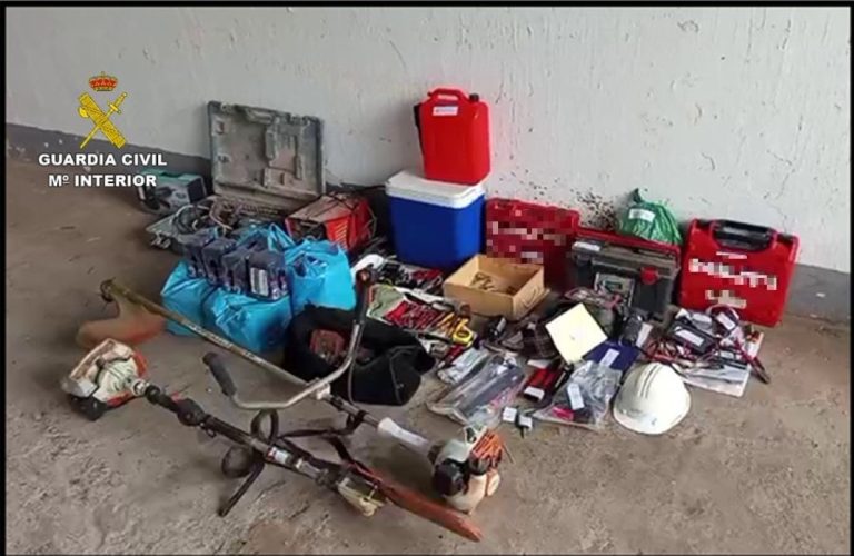 Detenidos tras robar herramientas de furgonetas en municipios como Miguelturra, Bolaños, Daimiel o Malagón