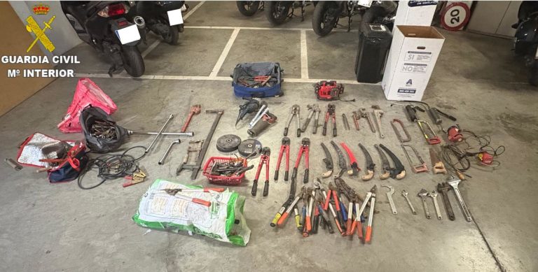 Golpe a una banda familiar que robaba en explotaciones agrícolas de Las Pedroñeras y El Pedernoso