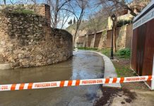 El alcalde de Toledo pide «máxima prudencia» ante la crecida del río Tajo