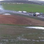 Arde un camión cargado de cerveza y obliga a cortar la A-4 hacia Andalucía en Santa Cruz de Mudela