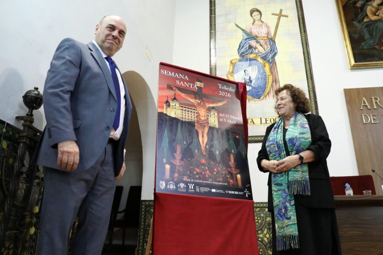 El Cristo de la Agonía se alza como símbolo de la Semana Santa 2026 en Toledo con un cartel cargado de emoción