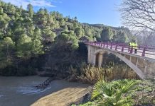 ES-Alert en cinco municipios de Albacete por la crecida del Segura tras el desembalse de La Fuensanta