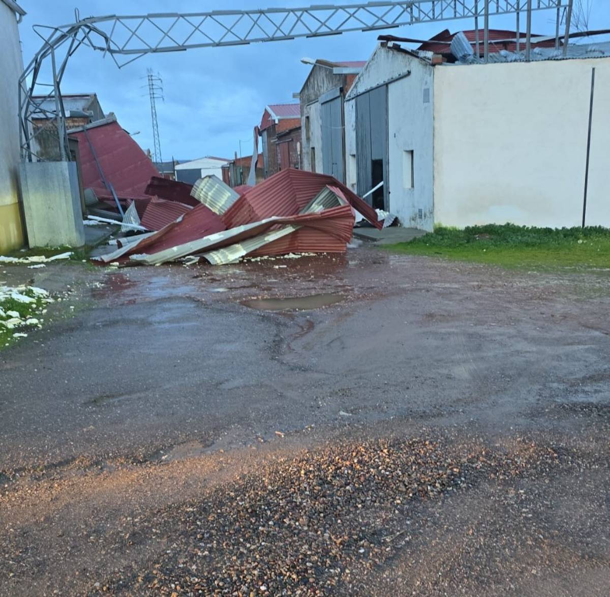 ASAJA Ciudad Real denuncia el impacto “muy grave” de las lluvias y el viento en el campo provincial