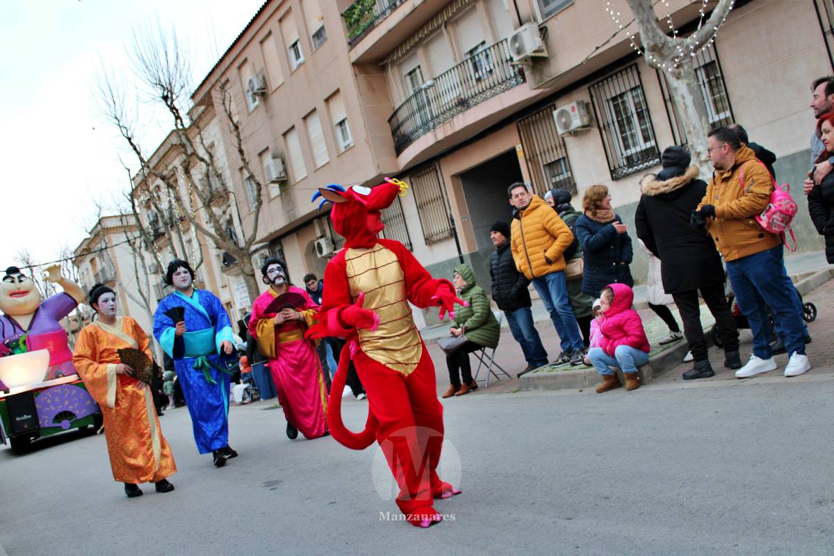 Los Perchas y La Unión ganan el XXXIV Concurso Regional de Comparsas y Carrozas de Manzanares