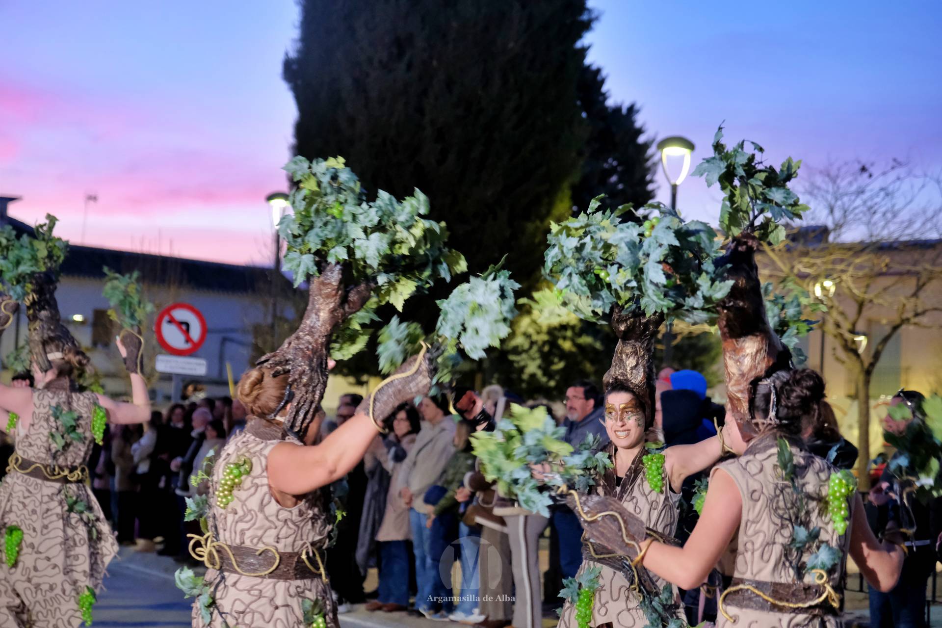 El Gran Desfile de Comparsas recorre Argamasilla de Alba con diez agrupaciones