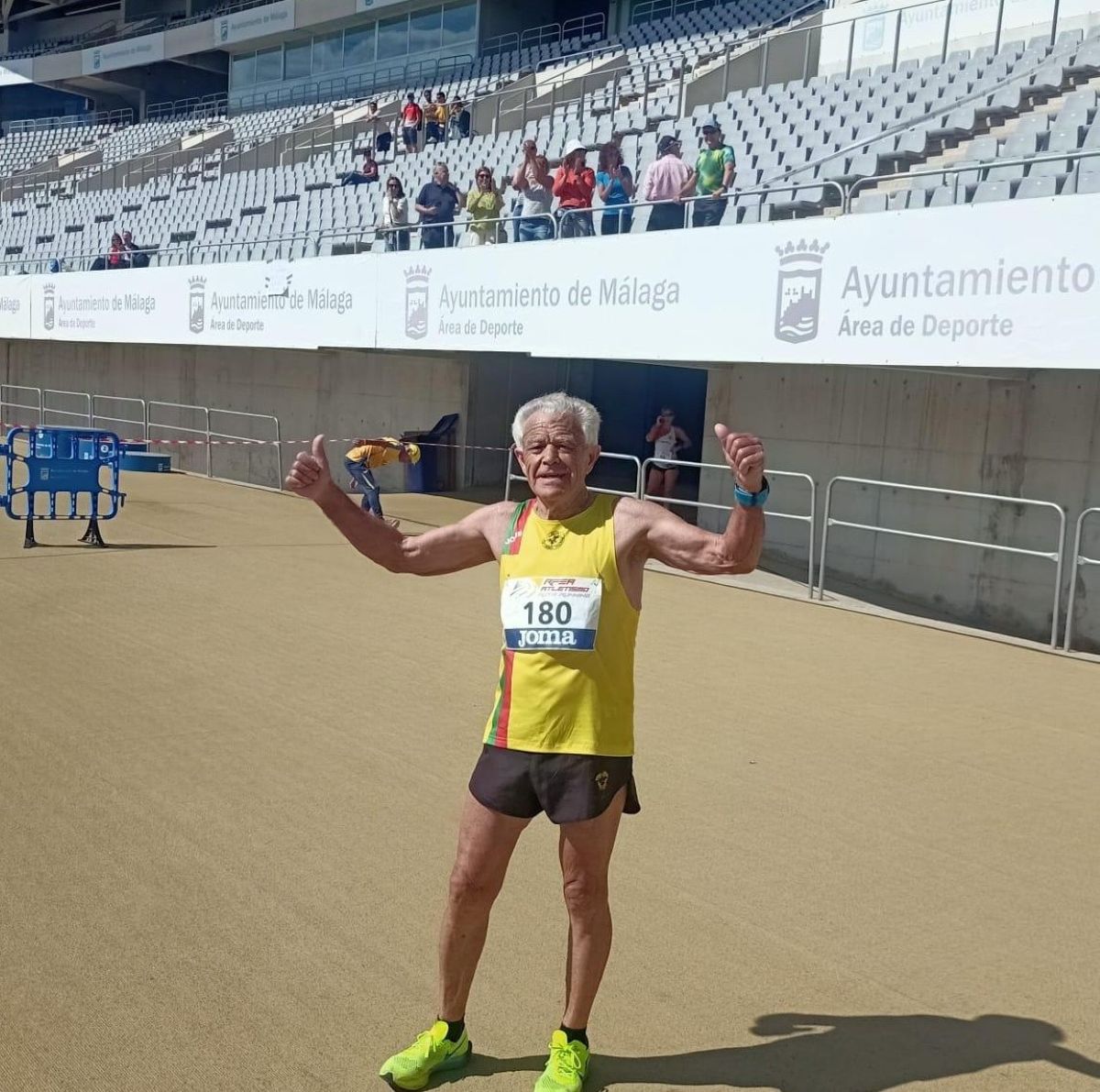 El curioso caso de Juan López, el octogenario de Toledo que corre como un veinteañero