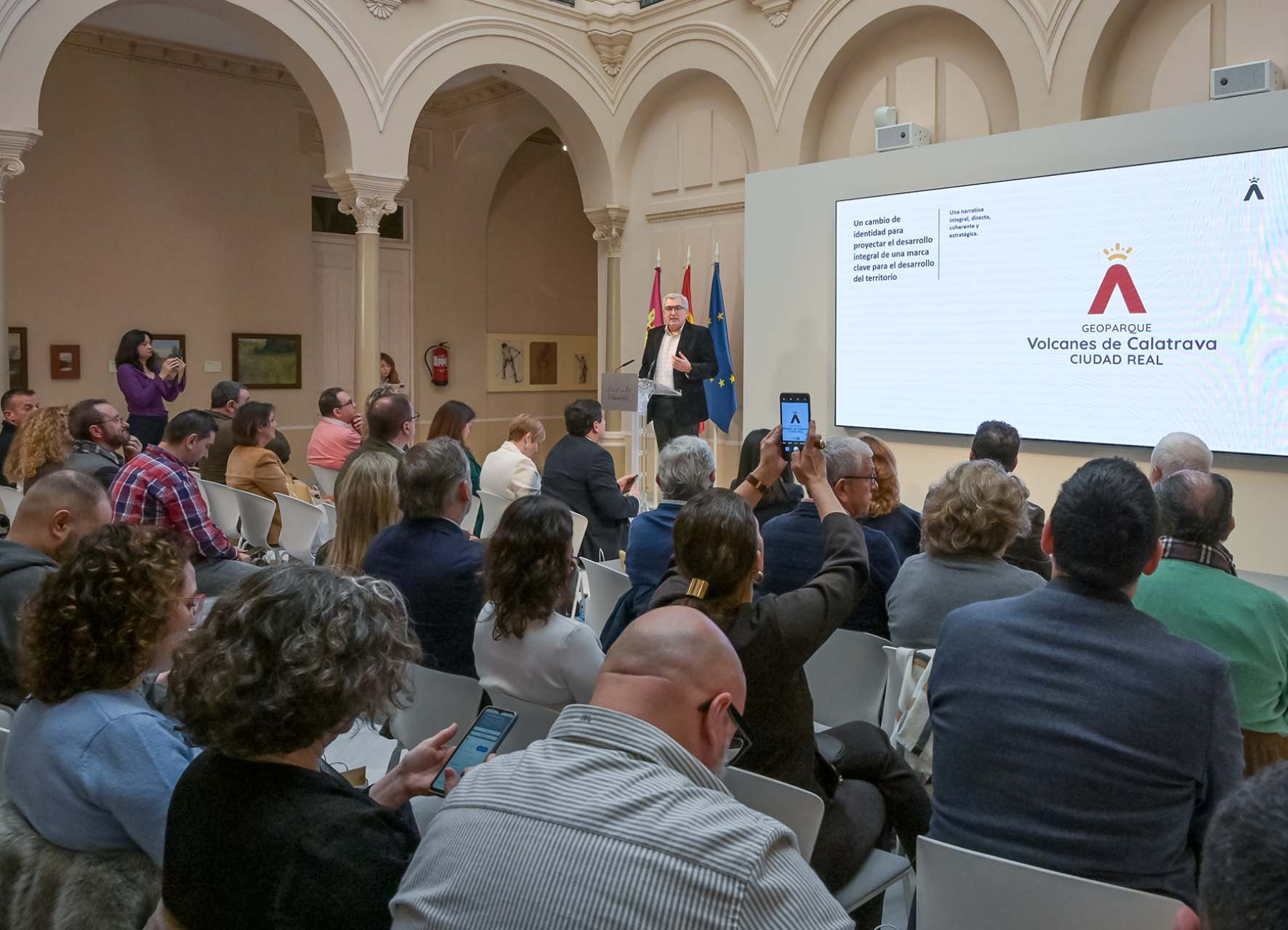 El Geoparque Volcanes de Calatrava estrena nueva identidad corporativa para reforzar su papel como proyecto vertebrador de la provincia