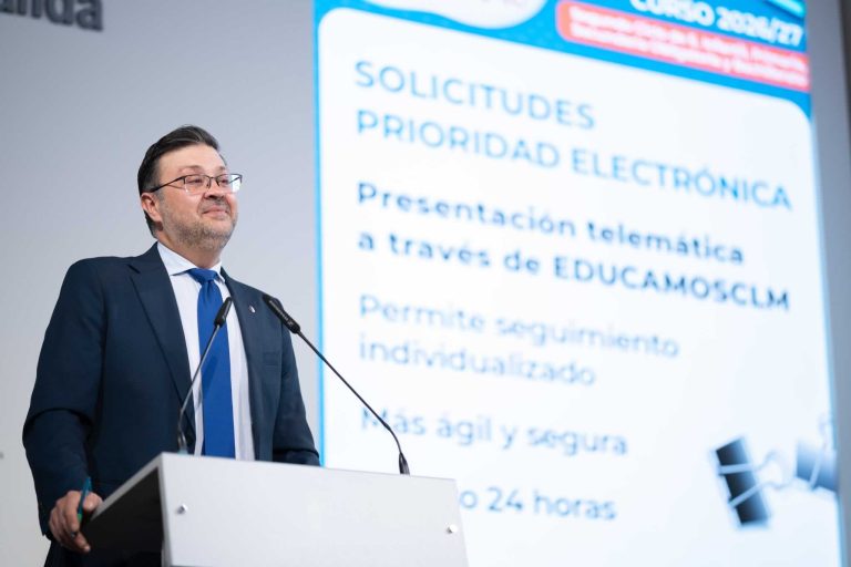 Educación ofertará 110.500 plazas el próximo curso con solicitud del 23 de febrero al 9 de marzo