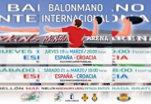 El ‘Manzanares Arena’ acoge los amistosos entre las selecciones júnior de España y Croacia