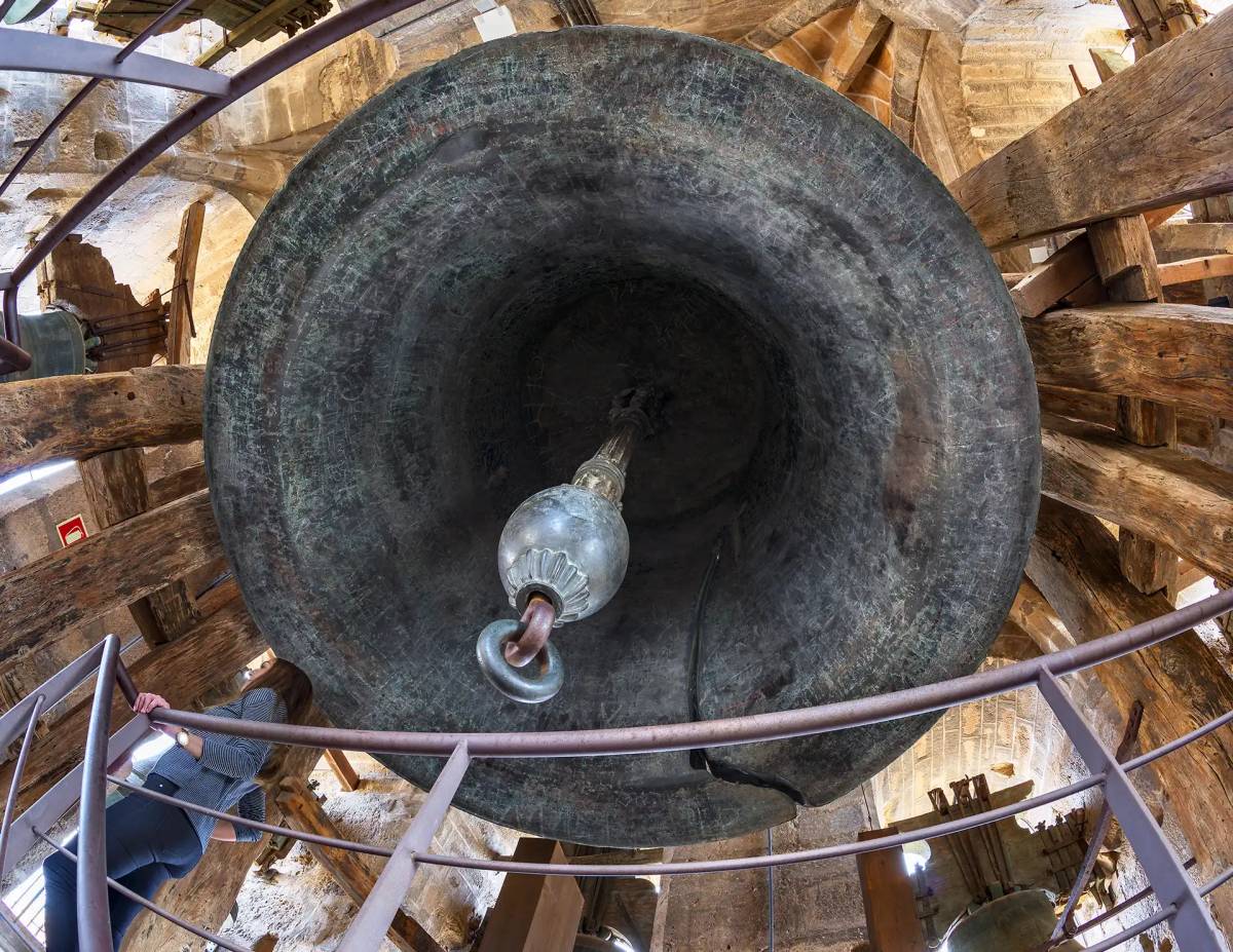Toledo esconde la campana más grande de España: 17 toneladas a más de 280 escalones de altura