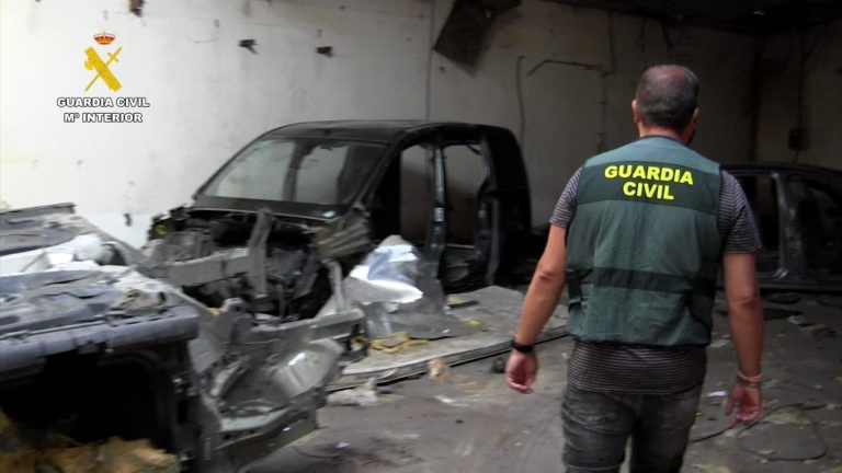 Detenidos en Toledo tras robar 58 coches que desguazaban y vendían por piezas
