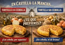 ¿Tortilla con o sin cebolla entre los vecinos de C-LM? Un estudio resuelve el eterno debate