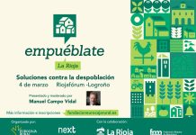 La Rioja acogerá el 4 de marzo «Empuéblate: soluciones contra la despoblación», organizado por Fundación Eurocaja Rural y moderado por Manuel Campo Vidal