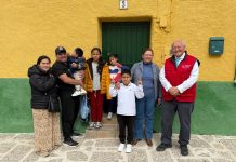 De un hotel abandonado y con okupas a un hogar en Toledo: la nueva vida de una familia peruana