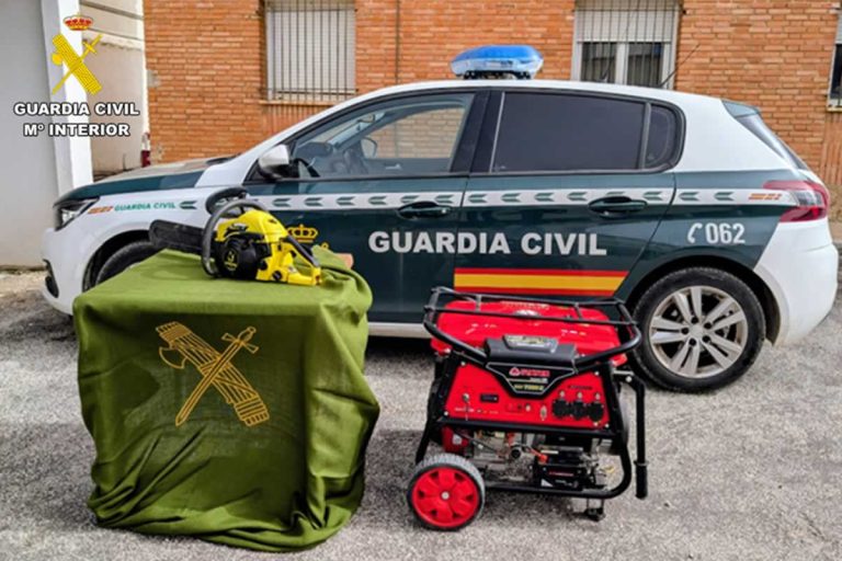 Detenido en La Solana por sustraer y vender herramientas valoradas en más de 1.000 euros