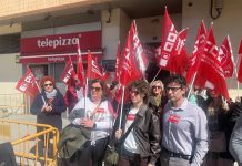 Trabajadores de Telepizza en Albacete mantienen la huelga por impagos y falta de información