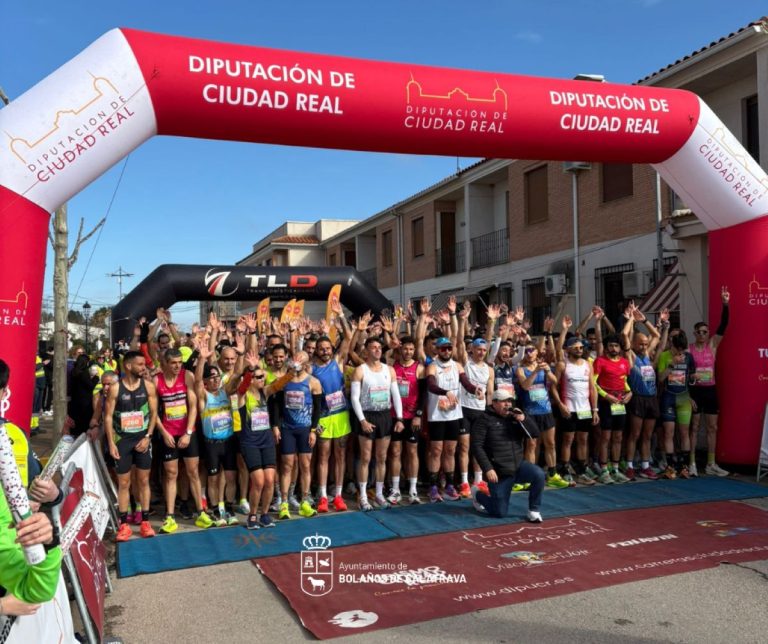 Más de 450 corredores se reúnen en la XIX Media Maratón de Bolaños de Calatrava