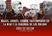 Miguel, Andrés, Leonor, tres imperios en la M-30 y la paradoja de los 200.000