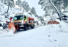 Nieve en las carreteras de Albacete: en marcha un operativo que trabaja desde la madrugada