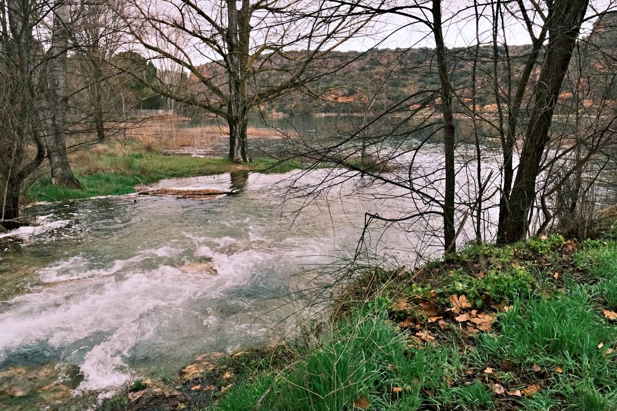 Las Lagunas de Ruidera experimentan una “evolución hídrica bestial” tras las lluvias