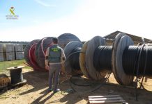 Cinco investigados por el robo de cable de cobre en plantas fotovoltaicas de la Manchuela conquense