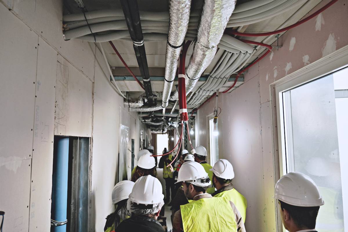 Así avanzan las obras en Tomelloso del primer hotel reubicable de Europa