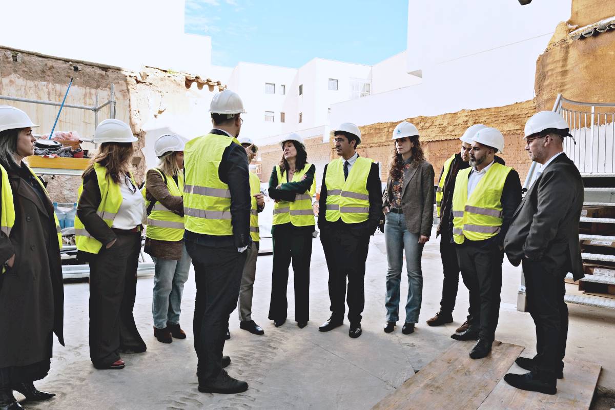 Así avanzan las obras en Tomelloso del primer hotel reubicable de Europa