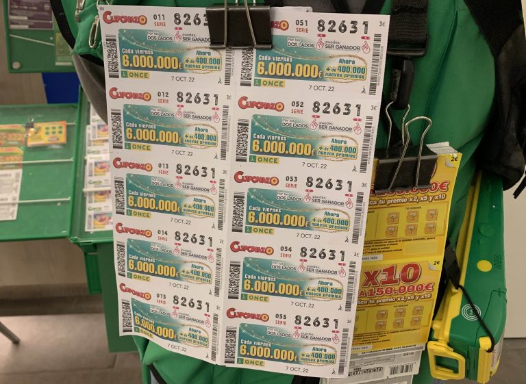 El Cuponazo de la ONCE reparte 800.000 euros repartidos en Illescas y la capital
