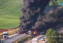 Reabre el tráfico en un carril de la A-3 tras el accidente en Honrubia