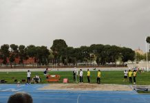 Alejandro López, atleta de Pedro Muñoz, logra la medalla de bronce en el Campeonato Regional de Salto de Longitud