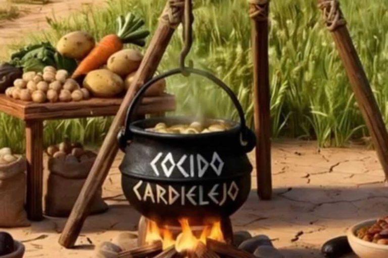 Cardiel de los Montes recupera el ‘cocido cardielejo’ en una romería popular este Viernes Santo