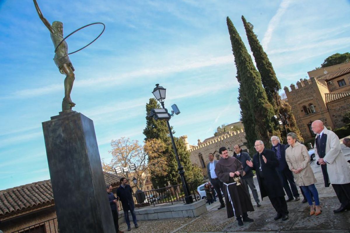 El 'Cristo del Hula Hoop': la escultura de 4 metros que no gusta a todos en Toledo