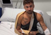 Dani Fernández sufre una grave lesión en un concierto y tendrá que pasar por quirófano de urgencia