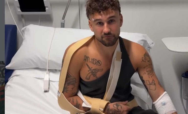 Dani Fernández sufre una grave lesión en un concierto y tendrá que pasar por quirófano de urgencia
