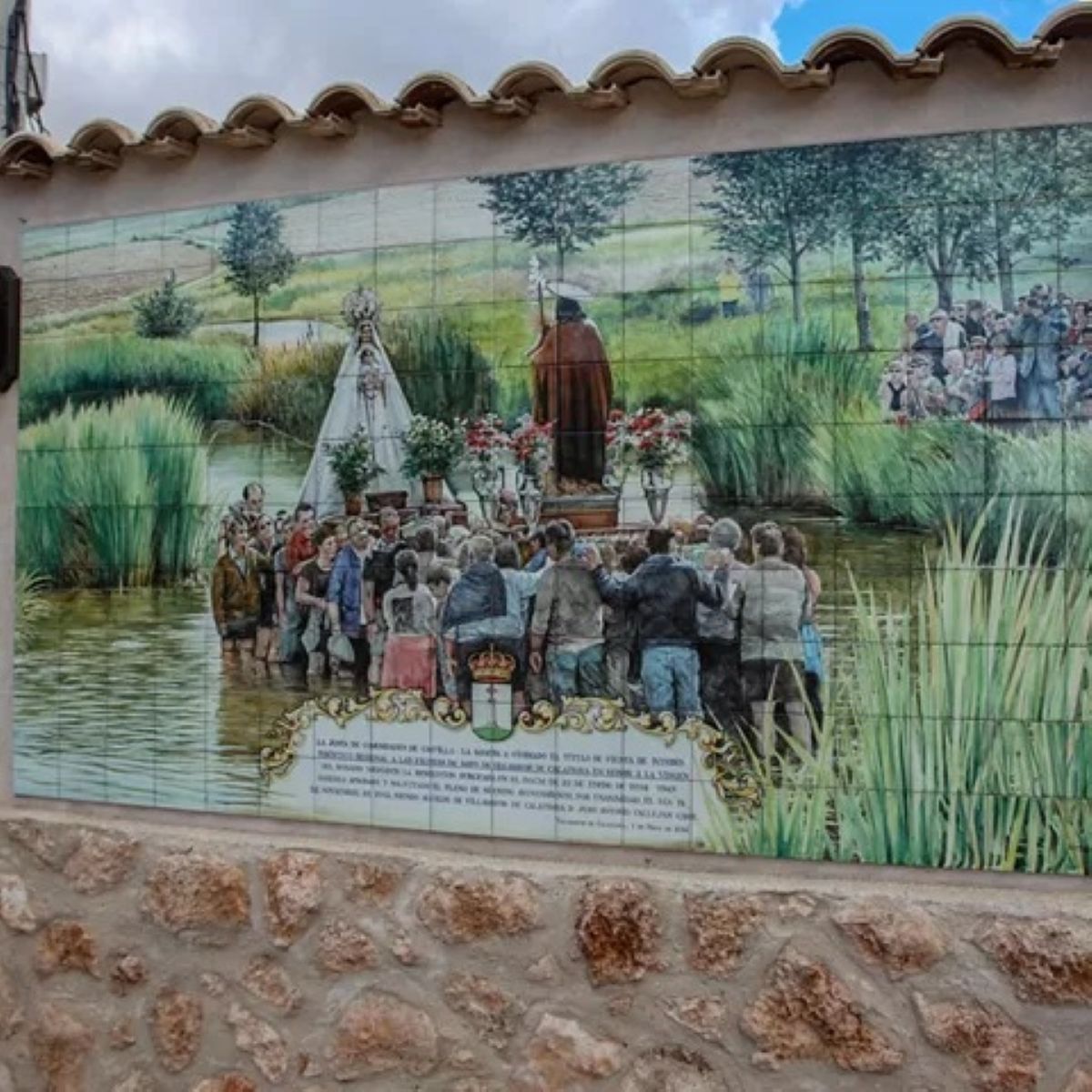 La curiosa tradición de un pueblo de Ciudad Real donde la Virgen y San José se abrazan en el río y que podría salir en El Quijote
