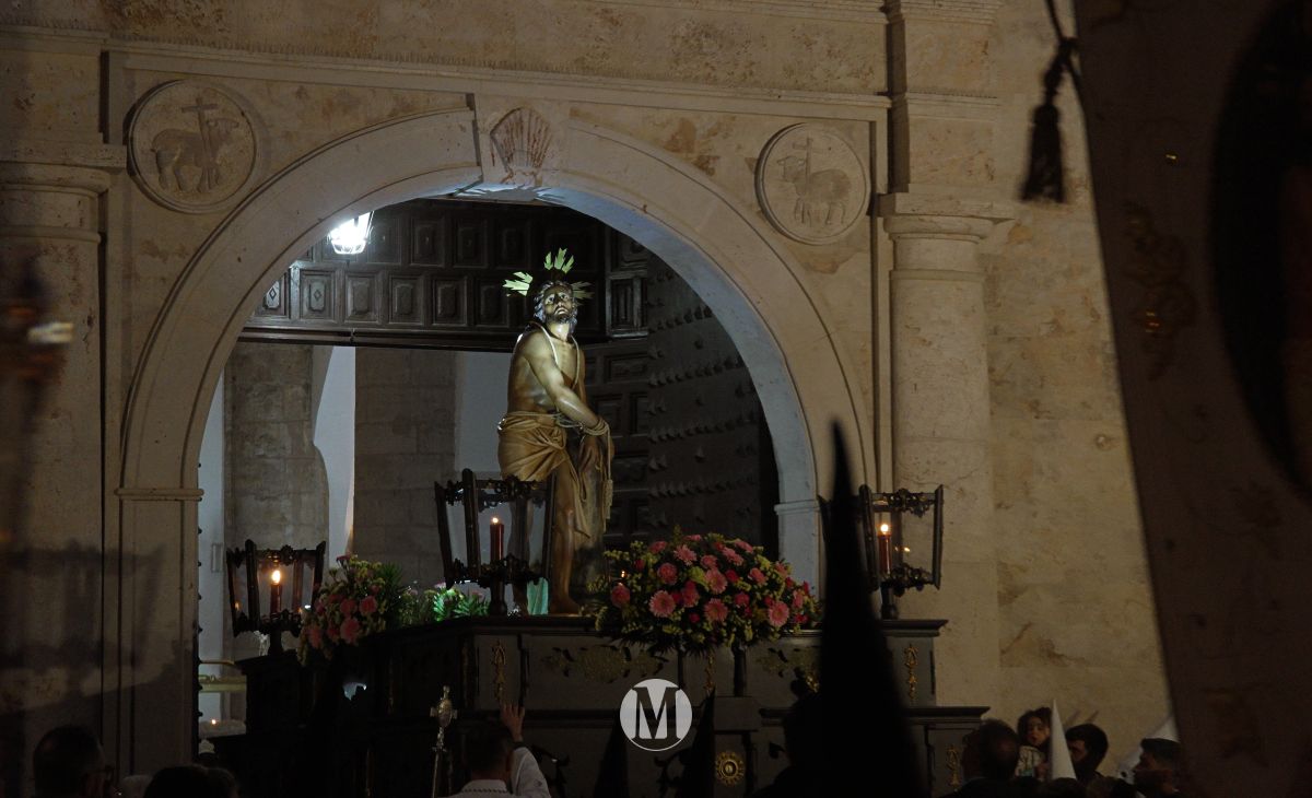 La procesión del Jueves Santo recorre Argamasilla de Alba con gran participación