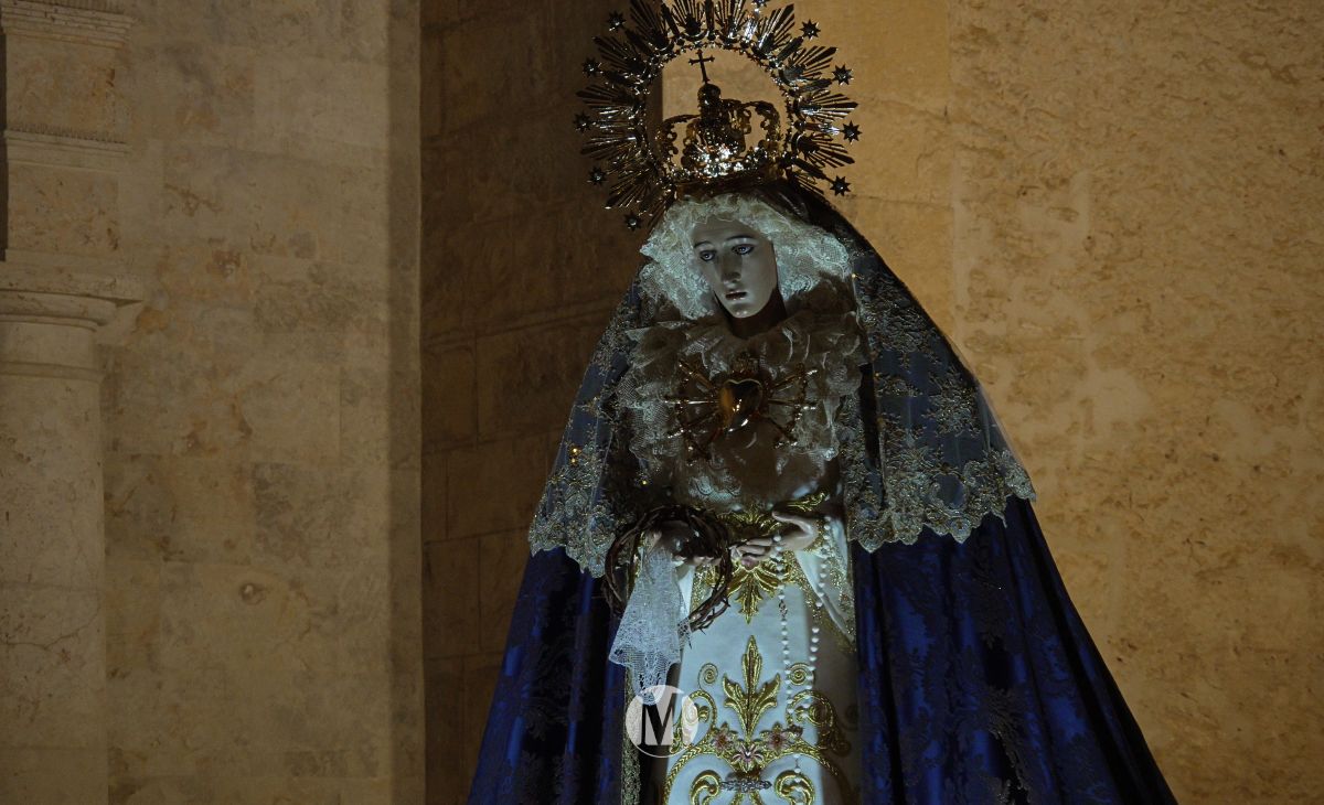 La procesión del Jueves Santo recorre Argamasilla de Alba con gran participación