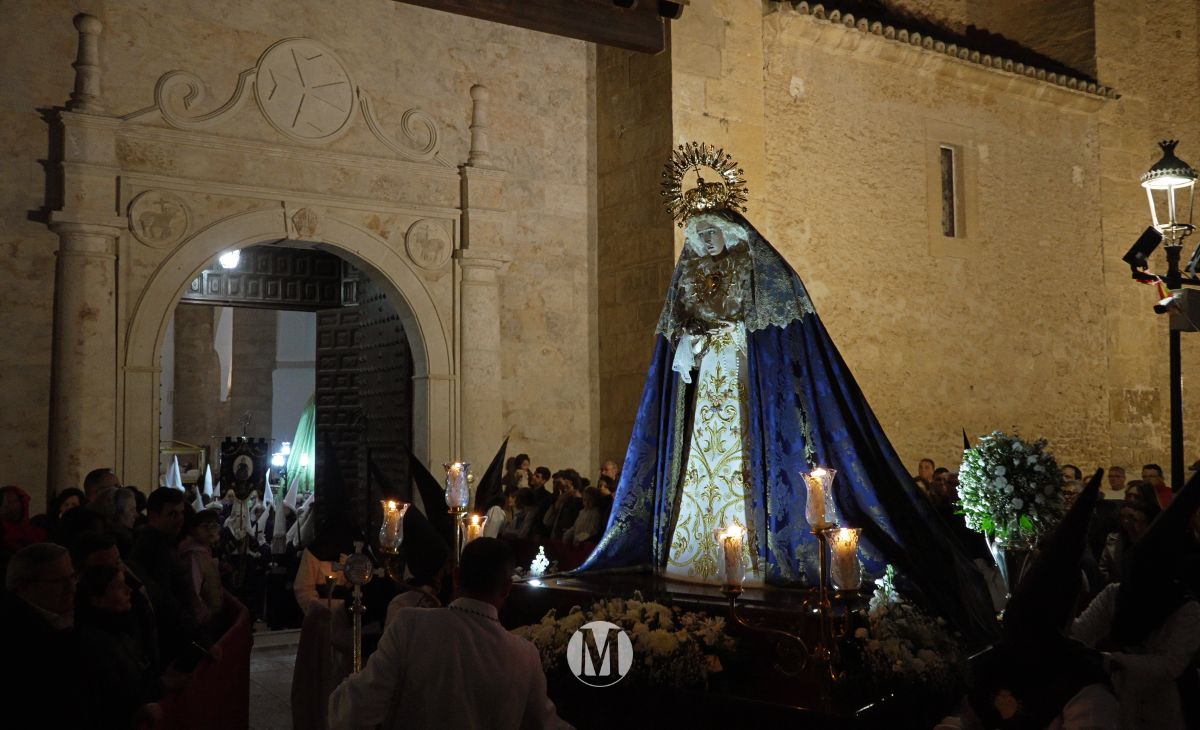 La procesión del Jueves Santo recorre Argamasilla de Alba con gran participación