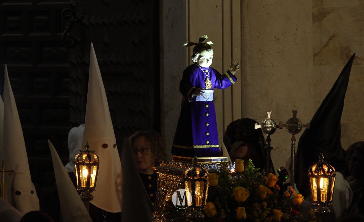 La procesión del Jueves Santo recorre Argamasilla de Alba con gran participación